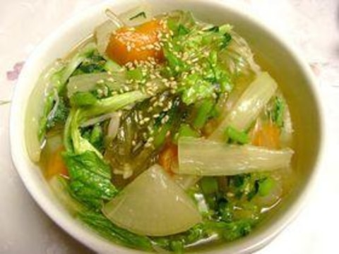 簡単☆大根と白菜の煮物~中華風~